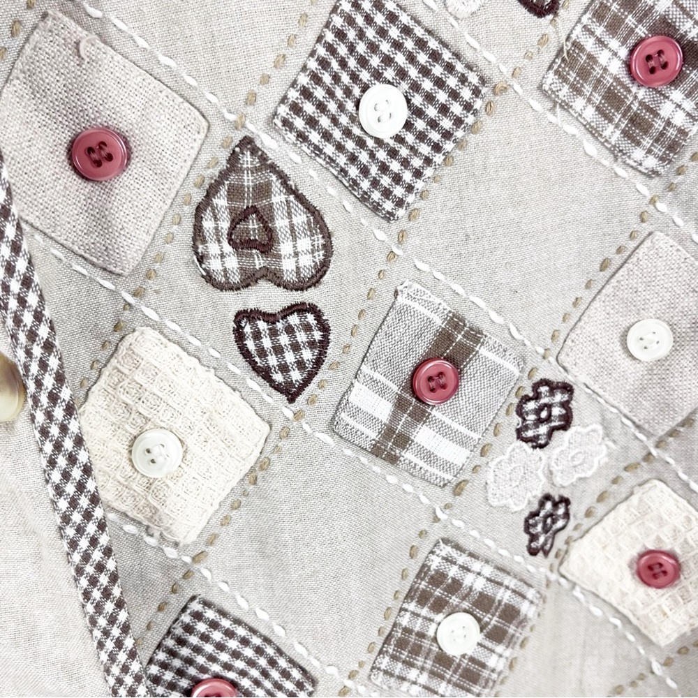 New Identity 100% Cotton Square Patchwork Graphic… - image 7